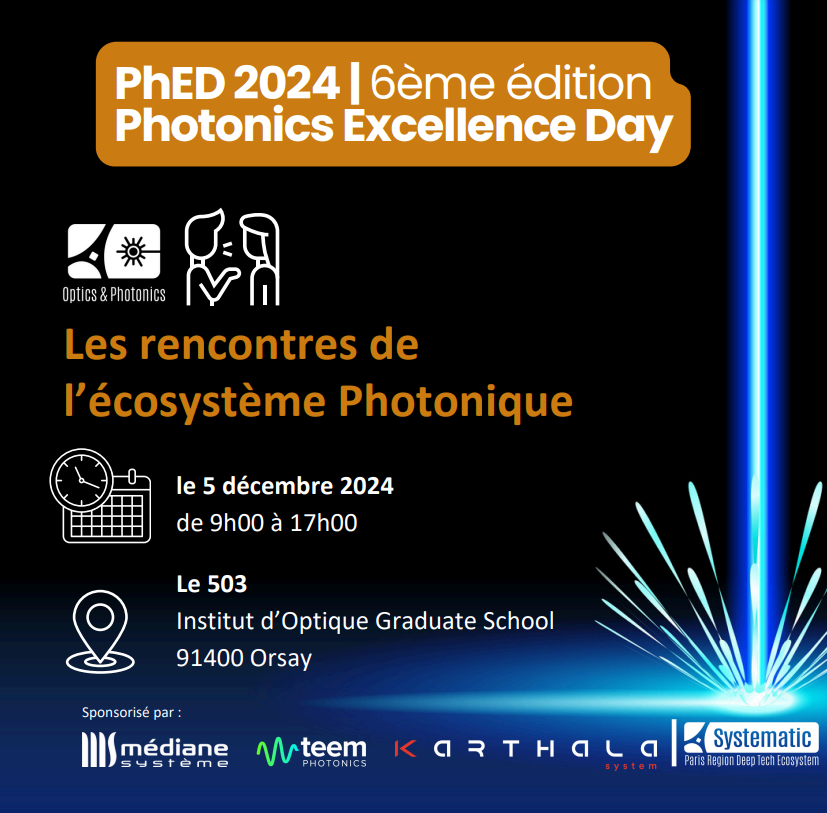 Présentation Photonics Excellence Day